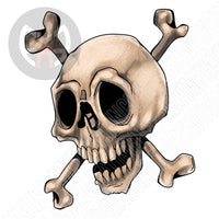 Happy Skull and Crossbones