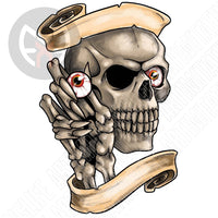 Skull Eyeball Banner
