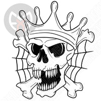 Skull Web Crown