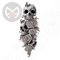 Skulls, Roses and Butterflies
