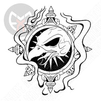 Bird Skull Compass