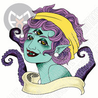 Three-eyed Octo-lady