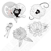 Floral Flash Sheet
