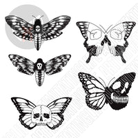 Skull Butterfly Flash