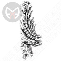 Alien Bio-Mech Spine