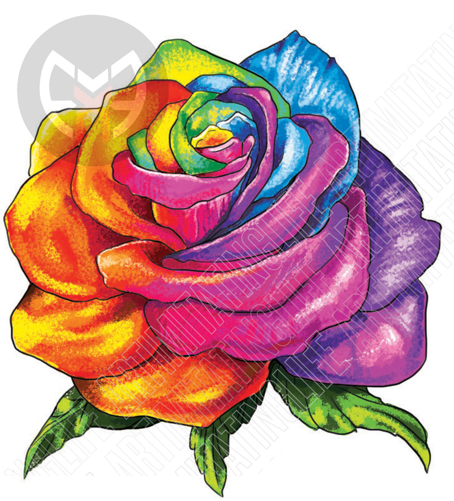 Rainbow Rose