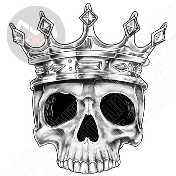 Skull with Crown