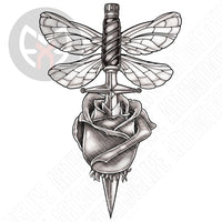 Dragonfly Dagger Rose