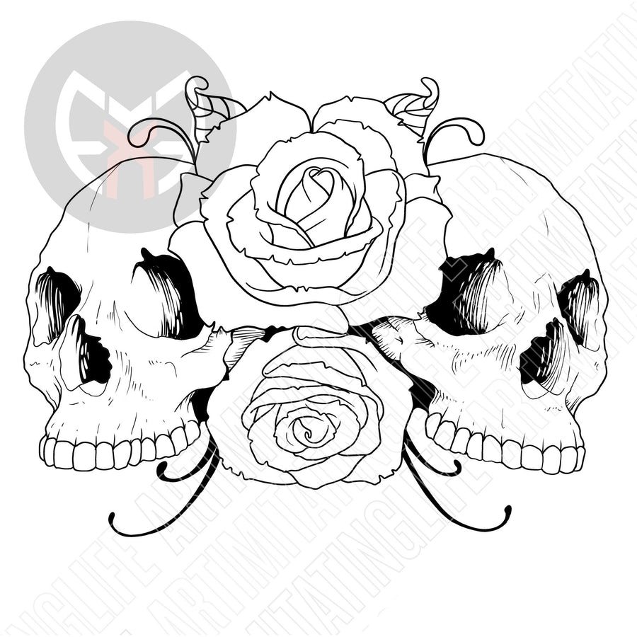 Skulls and Roses