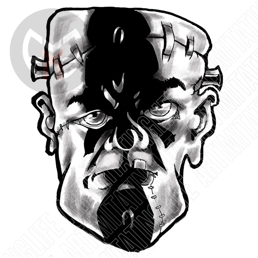 Frankenstein Cartoon
