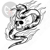 Skull Snake Fire