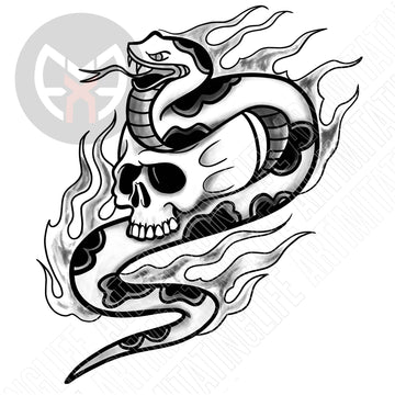 Skull Snake Fire