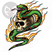 Skull Snake Fire