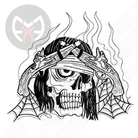 Skull Pirate Guns