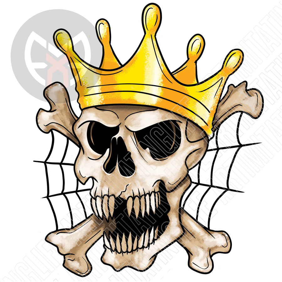 Skull Web Crown