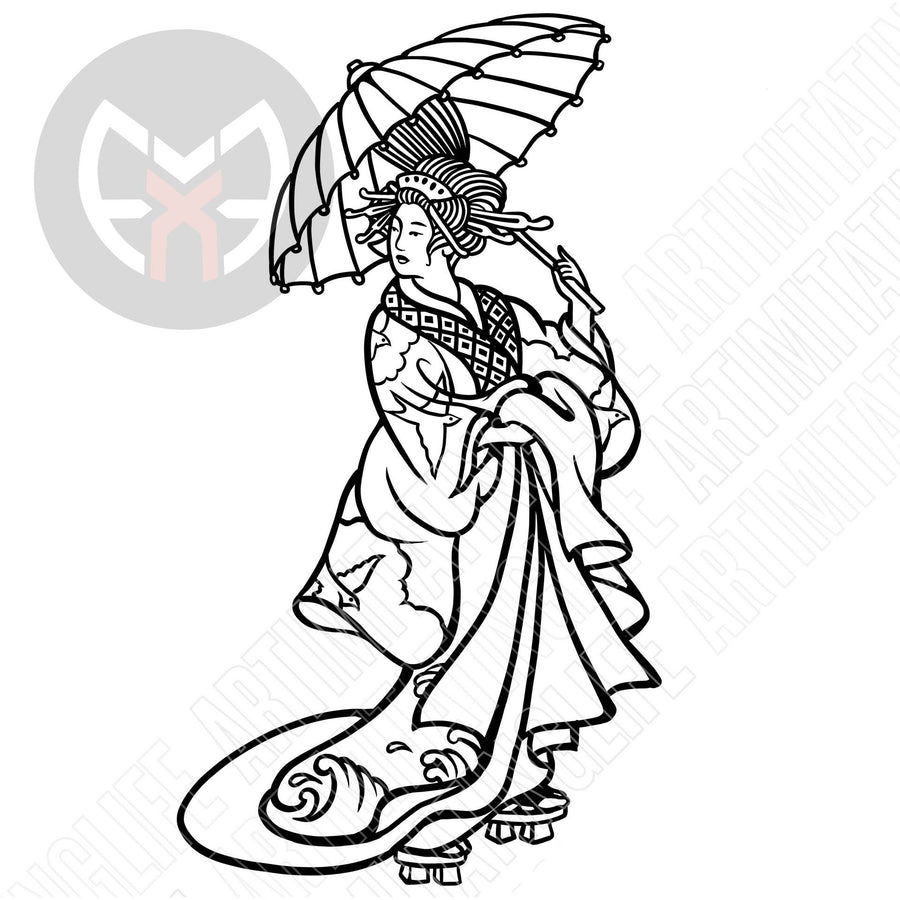 Traditional Geisha