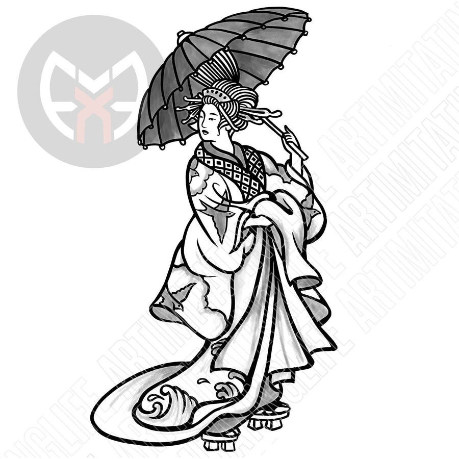 Traditional Geisha