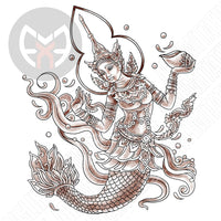 Hindu Mermaid Matsyāṅganā