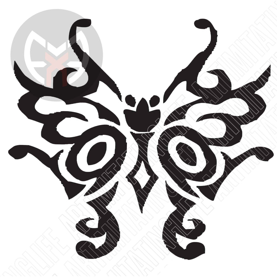 Tribal Butterfly Girly