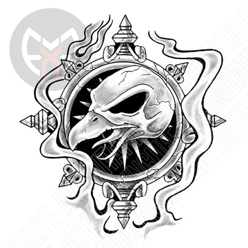 Bird Skull Compass