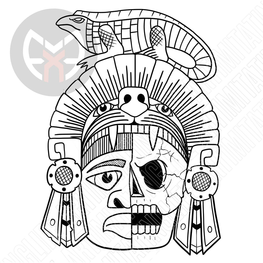 Mayan Skull