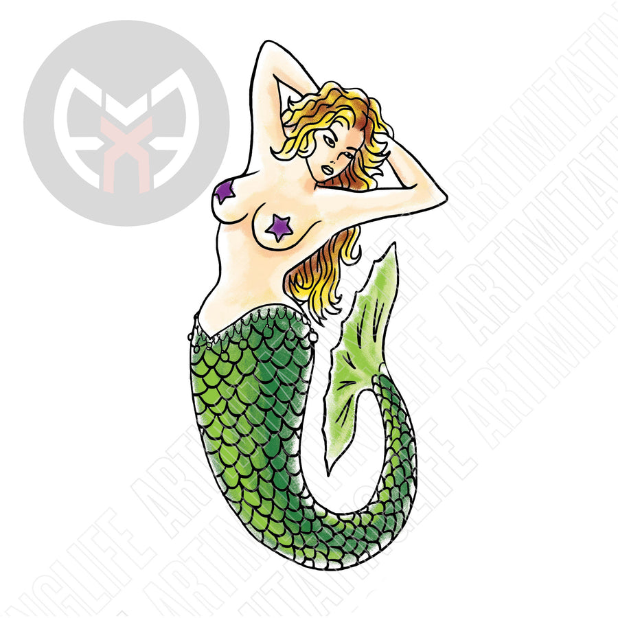 Mermaid Traditional Sailor
