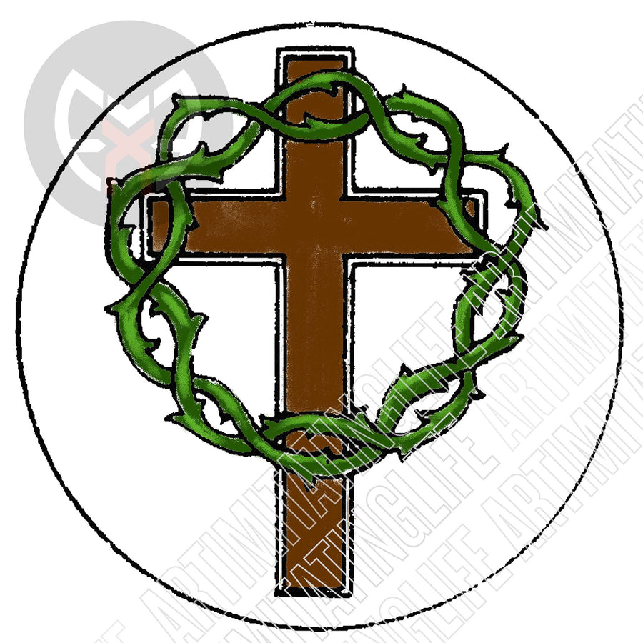 Cross with Thorns