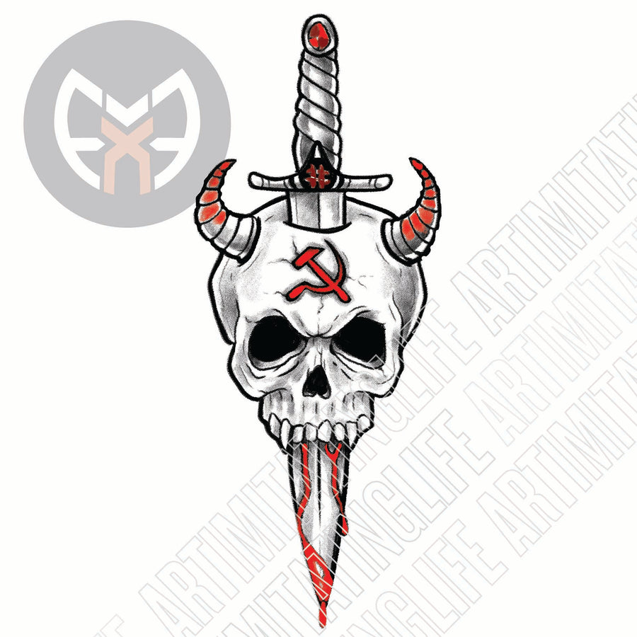 Communist Skull