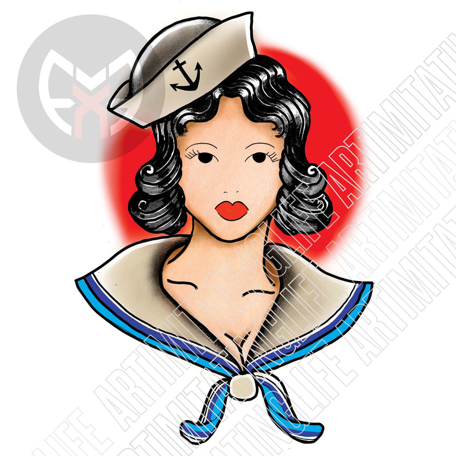Sailor Pin-up