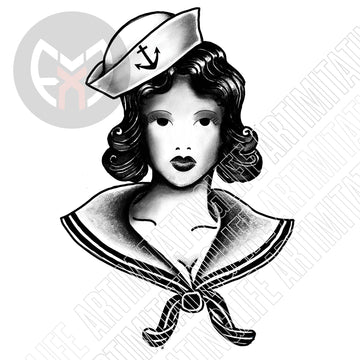 Sailor Pin-up