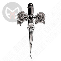 Skull Rose Dagger