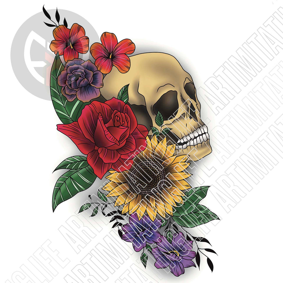 Skull Bouquet