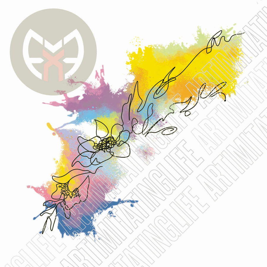 Scribble Flower