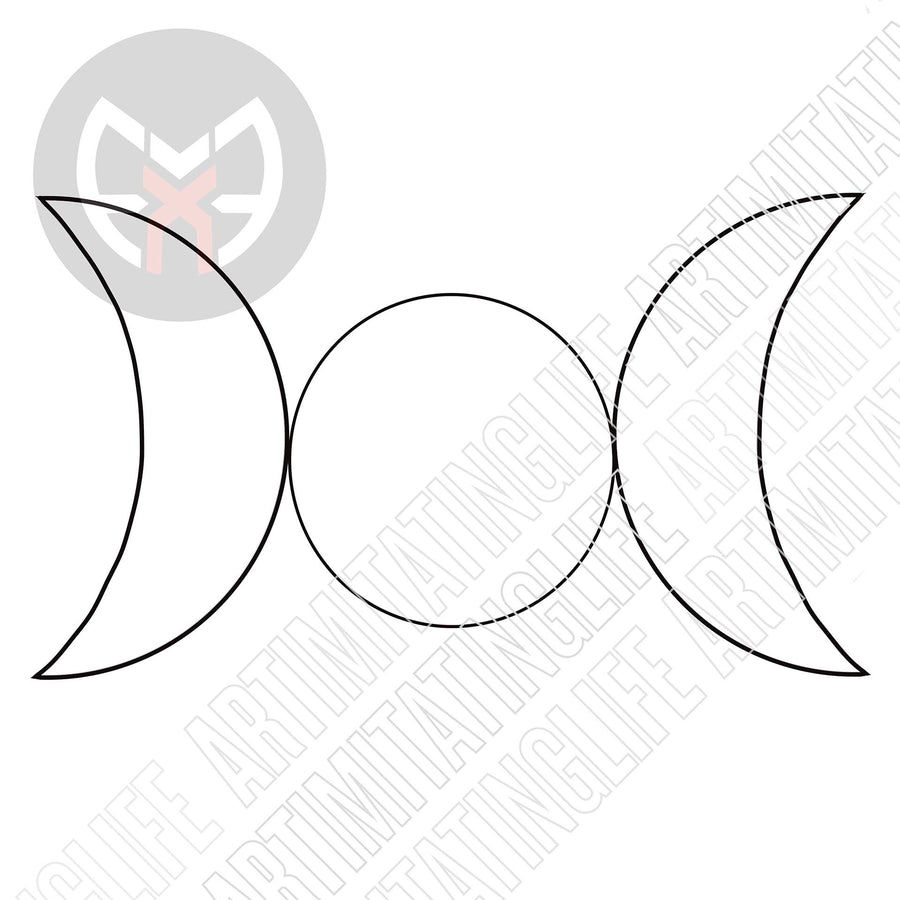 Simple Moon Design