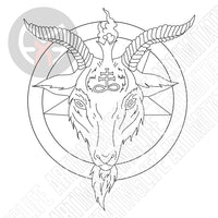 Satanic Goat Head