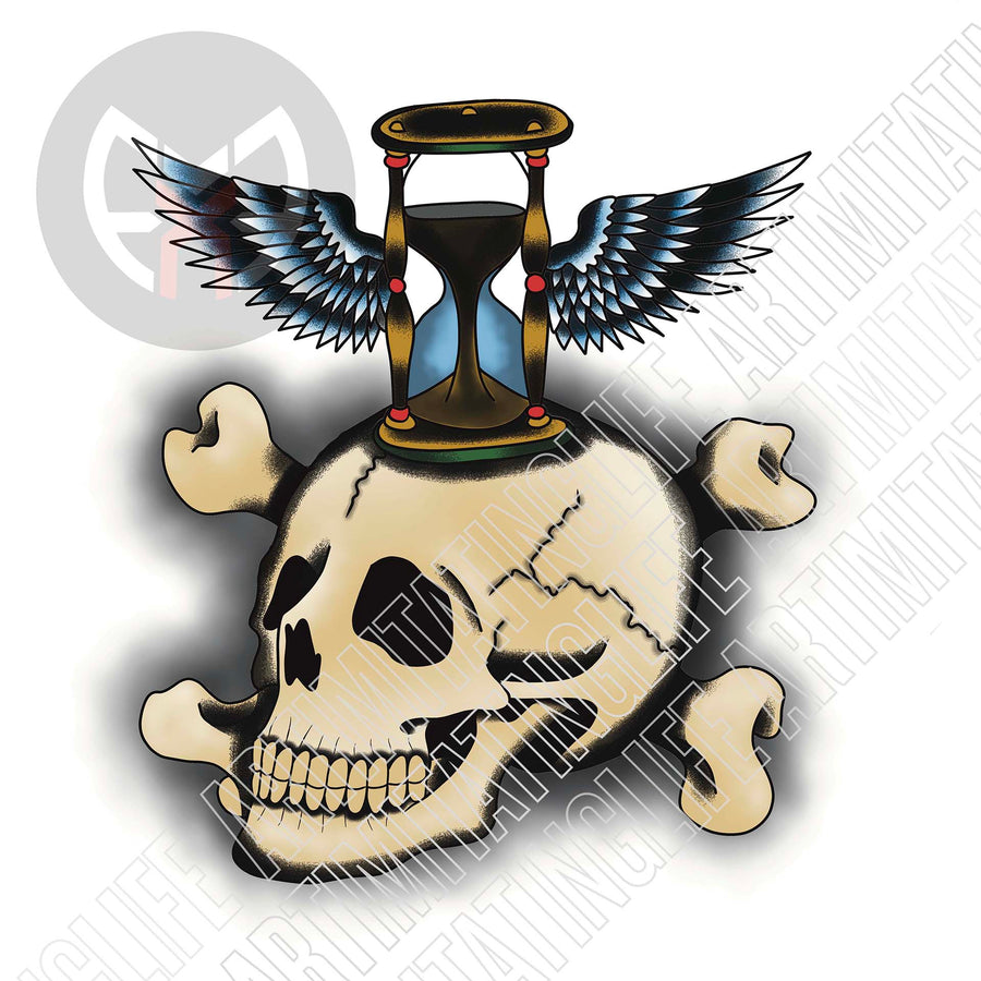 Hourglass Skull