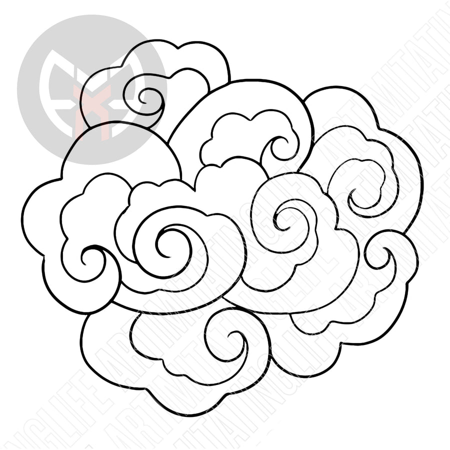 Japanese Traditional Cloud