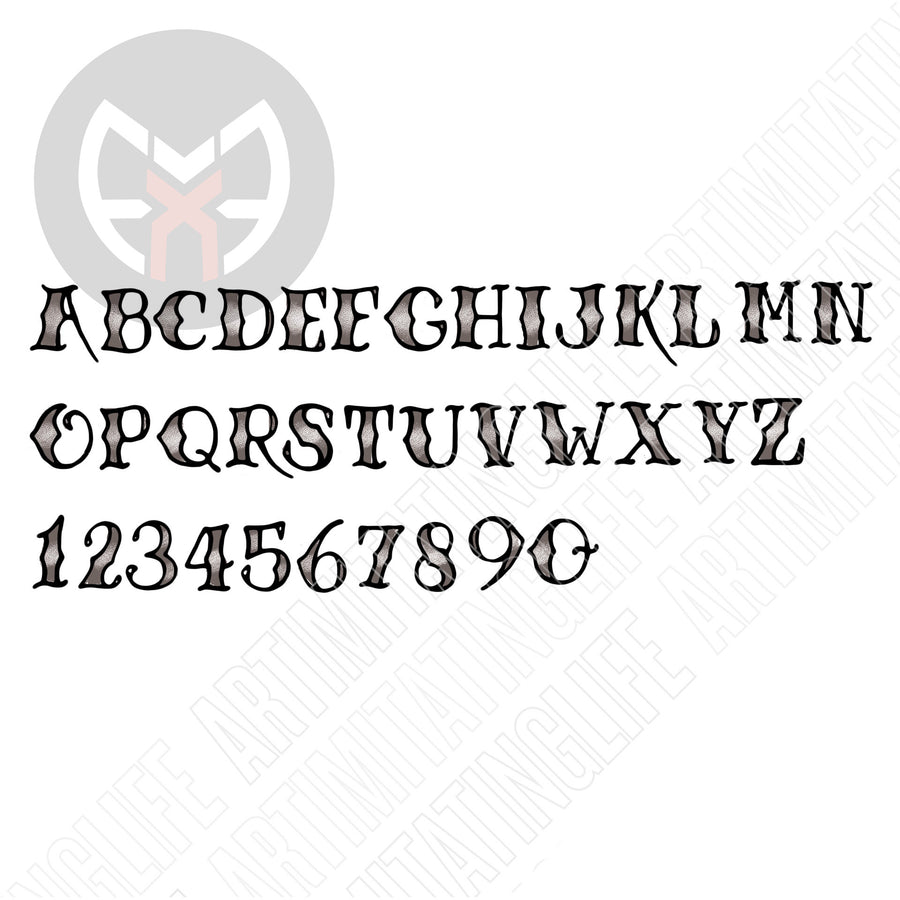 Traditional Font – mastersfx