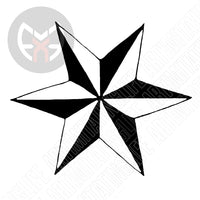 Nautical Six-Pointed Star