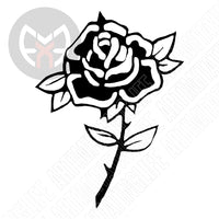 Traditional Rose with Stem